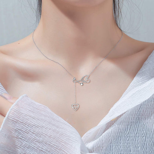 YFN Sterling Silver Caduceus Angel Nursing Themed Stethoscope Pendant Necklace 18"...