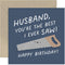 Old English Co. Funny Card for Husband Birthday - 'Best I Ever Saw' Pun Birthday Card for Him - Male Birthday Card for Men - DIY Home Improvement ...