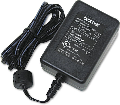 Brother PowerPayless.com 9V AC Adapter Replace AD-24 AD24 AD-24ES AD24ES for Brother P-Touch Label Printer...