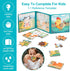 Magnetic Puzzles for Kids Ages 3 4 5, Advanced Animals Puzzles 9-12-16 Piece Jigsaw Puzzles for Toddler, Farm Preschool Magnetic Puzzles Kids Car ...