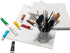 Hello, Artist! 25 Piece Craft Brush Value Pack, Suitable for All Creatives, for Use with Acrylic, Watercolor, Tempera, Gouache, and More...