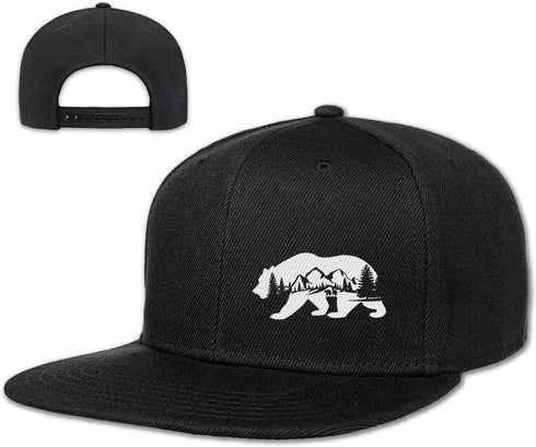 Negi Bears Hat Skull Hats for Men, Hip Hop Women Baseball Cap Outdoor Mens Snapback Hats, Mountain Hat Black Trucker Hat for Hiking, Climbing, Fis...