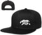 Negi Bears Hat Skull Hats for Men, Hip Hop Women Baseball Cap Outdoor Mens Snapback Hats, Mountain Hat Black Trucker Hat for Hiking, Climbing, Fis...