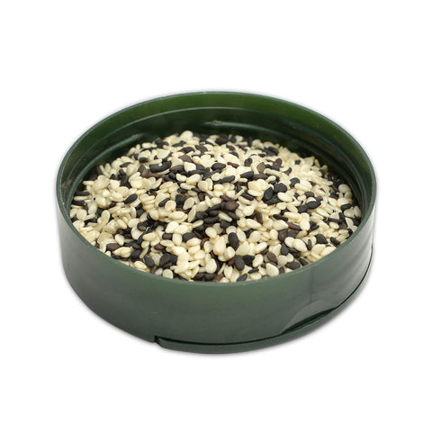 Pereg Black & White Sesame Seeds - 5.3 Oz - Unhulled & Raw Sesame Seeds - Crunchy & Nutty Flavor - Keto Friendly - Vegan - Non-GMO - Kosher Certif...