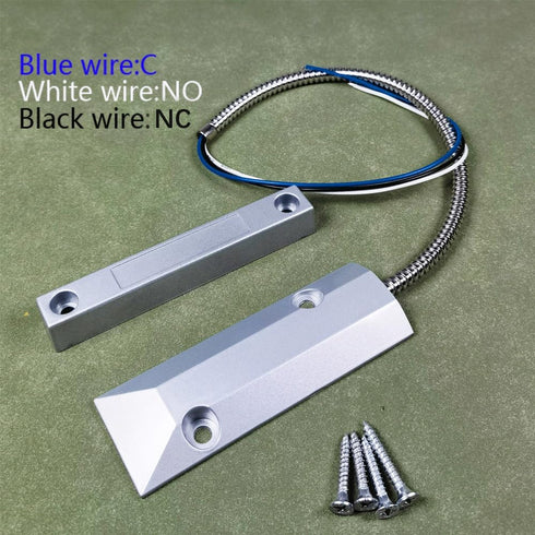 Rolling Door Contact Magnetic Reed Switch Alarm with 3 Wires for N.O./N.C. Applications OC-55...