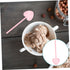 KALLORY 100pcs Mousse Spoon Cake Spoon Heart Shaped Coffee Spoons Taster Spoon Mini Spoons for Jars Small Shovel Spoons Heart Shaped Spoon Espress...