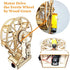 Electric Wooden Ferris Wheel Building Kit - DIY STEM Educational Toys for Girls and Boys - 3D Working Construction Scientific Model Kits - Enginee...