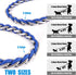 Chain Dog Leash Chew Proof Metal Leash for Medium Large Dogs, Chain Link Dog Leash Anti Chew 4FT Strong Anti Bite Dog Leash Comfortable Soft Padde...