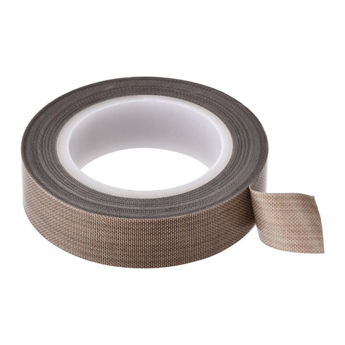 uxcell Heat Resistant Tape High Temperature Tape PTFE Film Adhesive Tape 15mm Width 10m 33ft Length Brown...