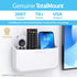 TotalMount Hole-Free Remote Holder – Eliminates Need to Drill Holes in Your Wall (Premium White Holder for 3 or 4 Remotes)...