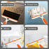 Shower Squeegee for Glass Doors, 10" Squeegee for Shower Glass, Window Squeegee with Hook, All-Purpose Shower Squeegee for Tile Shower Walls, Mirr...