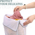 2 Pcs Mesh Laundry Bags for Washing Machine,16 X 20 Inch Fine Mesh Wash Bags with Handle,Side Widening Large Opening Zippered Clothing Washing Bag...