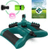 Sprinkler Rotating Lawn Sprinklers Large Area Coverage Water Sprinkler for Garden Yard Lawns Oscillating Hose 360 Degree Rotation Irrigation Syste...