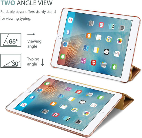 ProCase Smart Case for iPad 9.7 Inch iPad 6th/5th Generation 2018 2017(Model: A1893 A1954 A1822 A1823), Ultra Slim Lightweight Stand Cover with Tr...