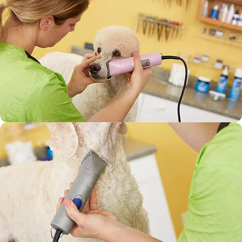#4FC Clipper Blade Dog Grooming Compatible with Andis Clippers Detachable Carbon Steel Sharp Also Compatible with Wahl/Oster Dog Clippers...