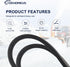 954-0101 Auger Drive V Belt for MTD Craftsman 754-0101A 954-0193 754-0235 754-0193 5068 265-433 Single-Stage Snow Blower - for Husqvarna Snowblowe...