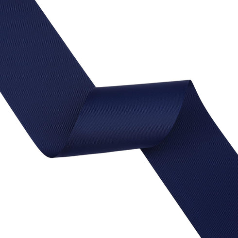 VATIN Solid 3" X 10 Yards Navy Blue Grosgrain Ribbon Perfect for Crafts, Wedding Decor, DIY Hair Accessories, Sewing, Gift Package Wrapping and Mo...