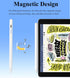 Stylus Pen for iPad 9th&10th, Active Digital Pencil with Palm Rejection, Magnetic - Apple iPad Pencil Compatible with (2018-2023) Apple iPad Pro 1...