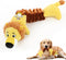Large Squeaky Dog Toys- Cute Stretching Lion Dog Toys- Tug of War Plush Dog Chew Toys for Small,Medium and Large Dogs (L-7)...