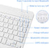 Keyboard for Samsung Tablet,Universal Slim Portable Bluetooth Keyboard for Android,Compatible with Samsung Galaxy Tab Tablets and More Bluetooth E...