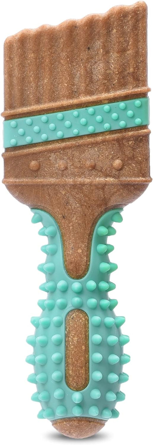 Arm & Hammer for Pets Chew Tools Collection: Wood Blend Paintbrush Chew Toy for Dogs | Compressed Wood Dog Chew Toys with Baking Soda, Safer & Dur...