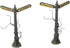 Department 56 Halloween Village Collections Creepy Street Signs Accessory Figurine, Multicolor (6001741)...