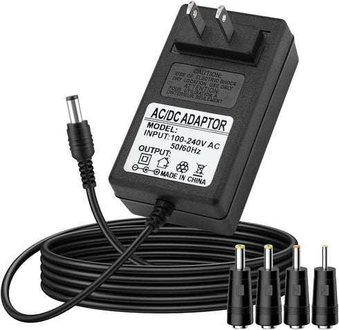 24V AC/DC Massage Gun Charger Compatible with Toluca EM 26, ERLANG EM13 EM12, Booster Pro2 Pro3 E, Legiral Le3, Vybe Pro, Dark Iron EM31 Massage G...