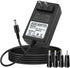 24V AC/DC Massage Gun Charger Compatible with Toluca EM 26, ERLANG EM13 EM12, Booster Pro2 Pro3 E, Legiral Le3, Vybe Pro, Dark Iron EM31 Massage G...