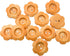 20pcs 38mm Brown Black Flower Shape 2 Hole Decorative DIY Wood Button for Handmake Scrapbooking Crafts Clothing Button PT2384...