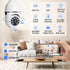 5G Light Bulb Security Camera Wifi Dual Band ,360 degree 1080P Security Camera, Wireless Indoor Camera Full Color,Smart Dome Camera with Auto Trac...