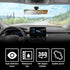 Anti Glare Reduce Blind Spots Convex Wide Angle Hd Auto Inside Rearview Mirror 360 Degrees Adjustable Car Rear View Mirror with Suction Cup Compat...