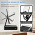 Cell Phone Stand with Wireless Bluetooth Speaker Compatible for Any Smartphones,Anti-Slip Design Phone Holder with HD Surround Sound Bluetooth Spe...