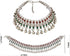 Efulgenz Indian Silver Anklets Bollywood Crystal Faux Kundan Pearl Ghungroo Anklets Wedding Bridal Anklet Pair Payal Bracelet Jewelry Indian Jewel...