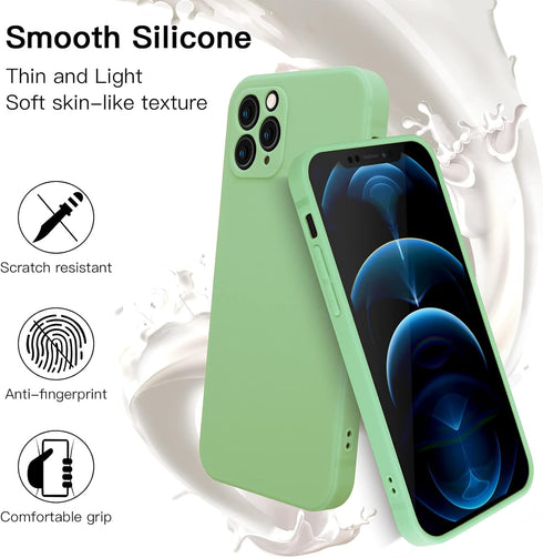 peafowl iPhone 12 Pro Max Case Compatible with iPhone 12 Pro Max Matte Silicone Gel Cover with Full Body Protection Anti-Scratch Shockproof Case 6...