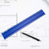 Alumicolor Aluminum Office Ruler, 12IN, Purple...