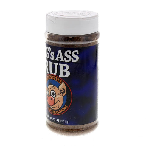 Pig's Ass Rub Memphis Style BBQ Seasoning 12.25 ounce Bottle...