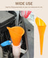 3Pcs Funnels for Automotive Use,Car Accessories Oil Funnel,Oil Funnels Set,Wide Mouth Fuel Funnels,Long Neck Oil Funnels,Flexible Right Angle Funn...