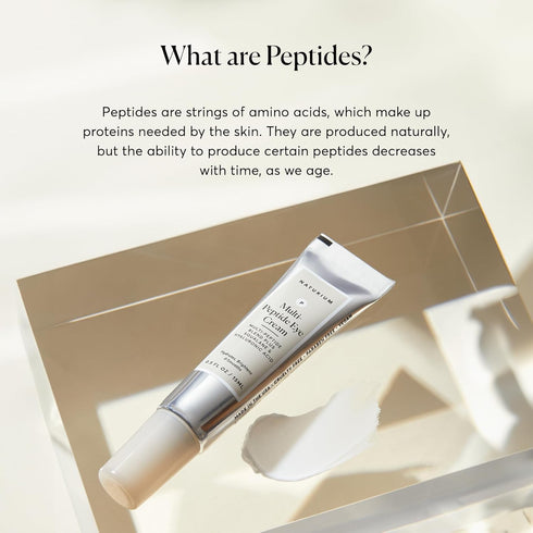 Naturium Multi-Peptide Moisturizer Plus Ethylated Vitamin C & Panthenol, Hydrating & Smoothing Skin Care, 1.7 oz...