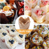 200PCS Cupcake Liners, Disposable Natural Unbleached Parchment Paper Muffin Liners for Baking Cup, Christmas, Party, Birthday...
