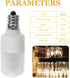 Veemoon 2pcs E12 Refrigerator Light Bulb Dryer Led Light Bulb Water Dispenser Light Bulb Small Appliance Bulbs Cherry Pitter Freezer Light Bulb Re...