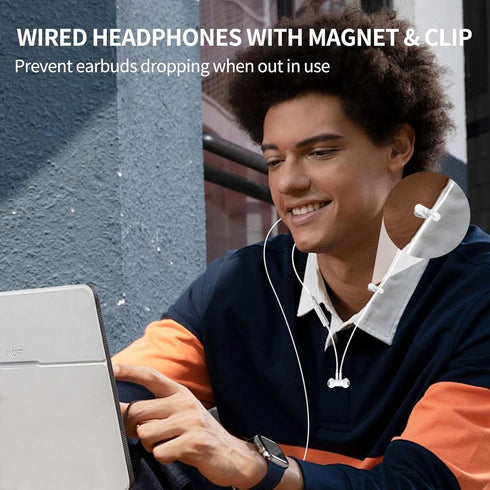 USB Headsets with Microphone for PC 7.5 Ft Cable, USB A Headphones for Computer, Wired USB A Earbuds with Mute Stereo Noise Canceling Cord Earphon...
