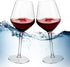 MICHLEY Unbreakable Stemmed Wine Glass 100% Tritan Plastic Dishwasher available Glassware 15 oz, Set of 2...