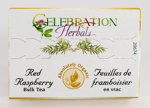 CELEBRATION HERBALS Red Raspberry Leaf Organic 40 gm, 0.02 Pound...