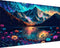 5D DIY Diamond Art Mountain Lake Flowers Large Size Diamond Painting Kits for Adults,Full Drill Crystal Rhinestone Arts and Crafts,Gem Art Paintin...