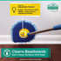 CHOMP! Microfiber Mop Refill Pack: 5 Minute CleanWalls 2-pak Giant Noodle Blue Duster Reusable Washable, Window/Door Frame Cleaner and Baseboard D...