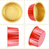 EUSOAR Dessert Cups with Lids, 30pcs 5oz Disposable Aluminum Tin Foil Ramekins Cupcake Baking Cups Containers Wrappers with Lids, Mini Aluminum Ch...