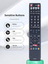 GB118WJSA Replacement TV Remote Control for Sharp Television Fit for Sharp AQUOS TV GB004WJSA GB005WJSA GA890WJSA GB105WJSA GA935WJSAE...