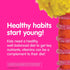 Webber Naturals Sesame Street Healthy Tummy Probiotic, 1 Billion Active Cells, 50 Gummies, Mixed Berry Flavor, Vegan...