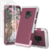 Jeylly S9 Case, Galaxy S9 Case with 2 Pack HD Soft Screen Protector, Contrasting Colors Ultra Slim One-Piece Anti-Slip Rugged Soft TPU Bumper Shoc...