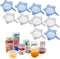 Adpartner Silicone Can Lids (10 Pack, All 2.6'' Diameter), Reusable Silicone Stretch Lids for Pet Food Cans, BPA-free Seal Can Covers for Yogurt J...